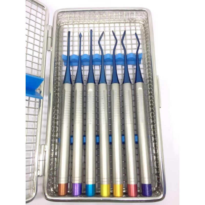 SET OF 7 PDL- LUXATING KIT WITH WIRE CASE