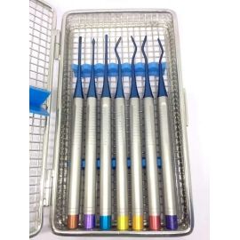 SET OF 7 PDL- LUXATING KIT WITH WIRE CASE